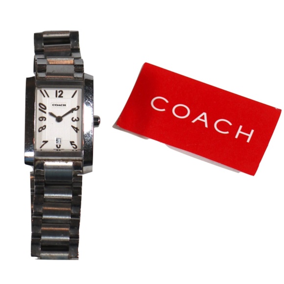 Coach 0243 Tank style stainless steel watch main image 5